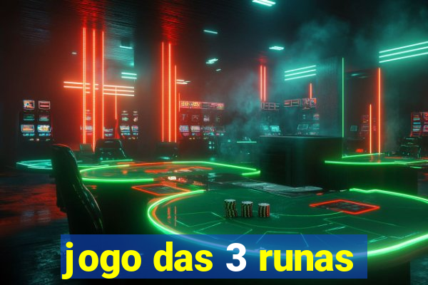 jogo das 3 runas